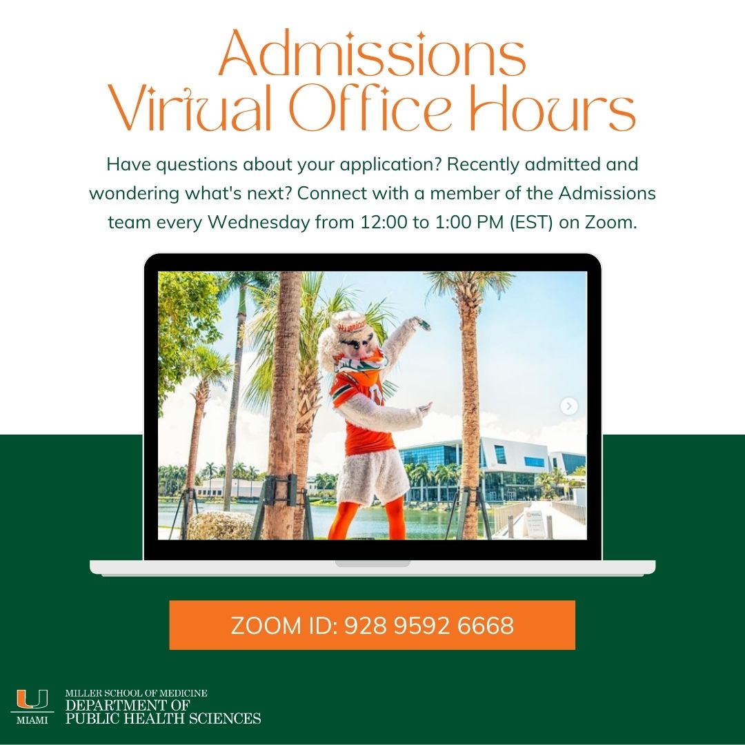 Admissions Virtual Office Hours